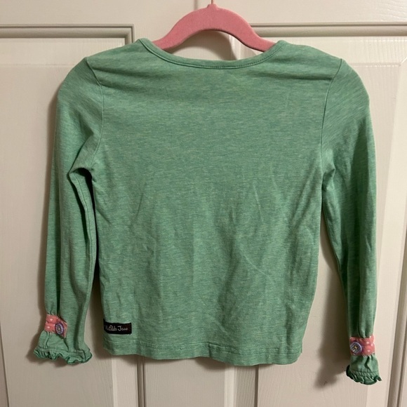 Matilda Jane (Adventure Begins) Green Long Sleeve Size 4 EUC - Picture 4 of 5